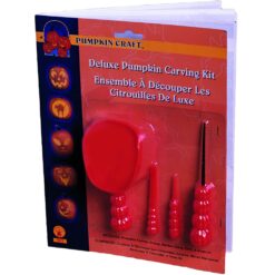 Pumpkin Carving Kit Deluxe w/Stencils