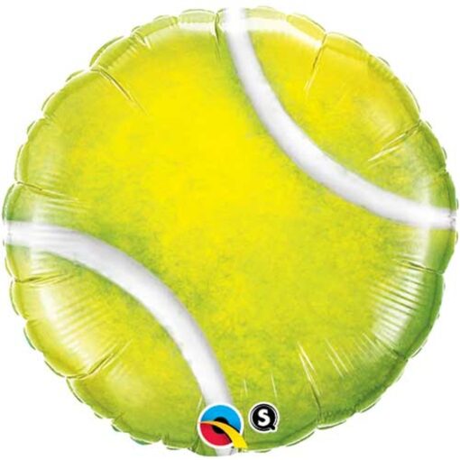 18&Quot; Rnd Tennis Ball Foil Balloon