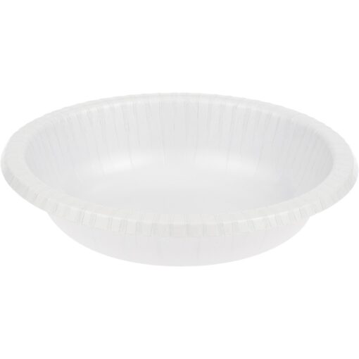 White Bowl Paper 20Oz 20Ct