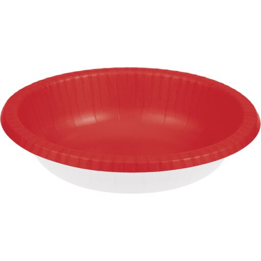 Classic Red Bowl Paper 20Oz 20Ct