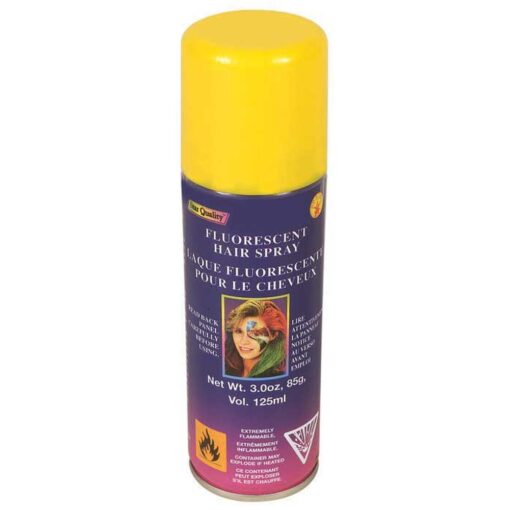 Yellow Temporary Hair Spray.