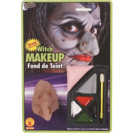 Witch Makeup Kit W/Nose