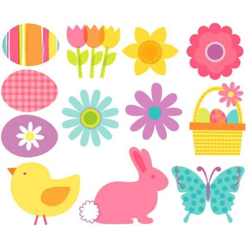 Easter Cutouts Value Pack 12Ct