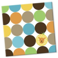 King of The Jungle Napkins Beverage 16CT