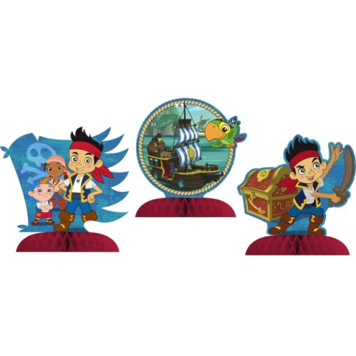 Jake/Neverland Pirates Tbltop Decor 3Pc