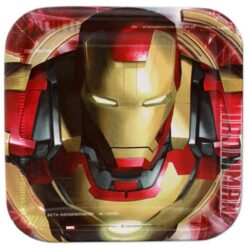 Ironman 3 Plates SQR 7" 8CT