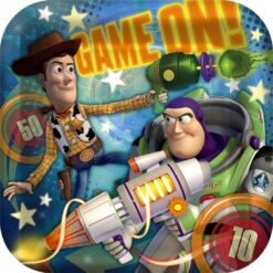 Toy Story Game Time Plates SQR 9" 8CT