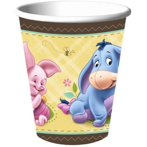 Baby Pooh And Friends Cups 9Oz 8Ct