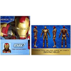 Ironman 3 Invitations 8CT