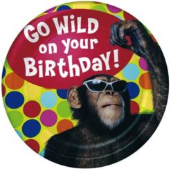 Monkey Around Plates 7" 8CT