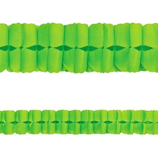 Paper Garland Kiwi (Lime Green) 12Ft