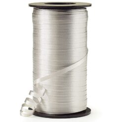 Silver Curling Ribbon 3/16" 500YD