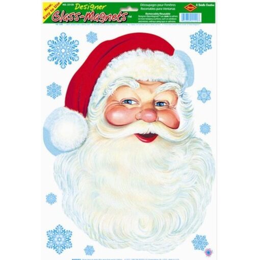 Santa Face Cling