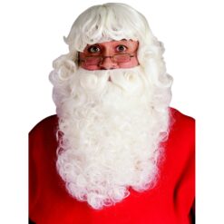 Santa Beard & Wig Set Long Deluxe