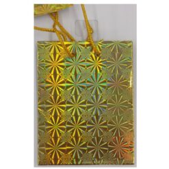 Gold Holographic Gift Bag, Jewelry
