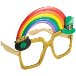 St Patrick's Day Rainbow Glasses