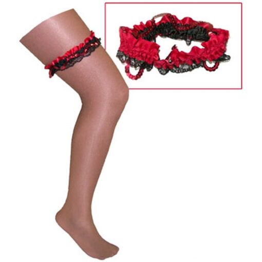 Garter Black/Red