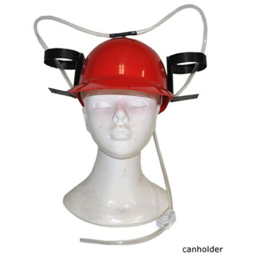 Helmet Can Holder Red/Black