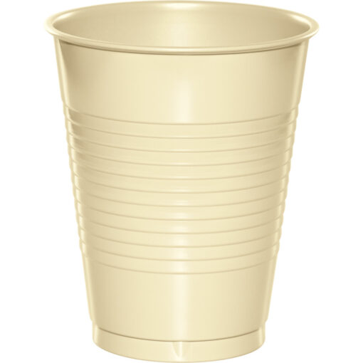 Ivory Cups Plastic 16Oz 20Ct