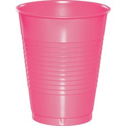 Candy Pink Cups Plastic 16OZ 20CT