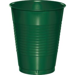 H Green Cups Plastic 16OZ 20CT