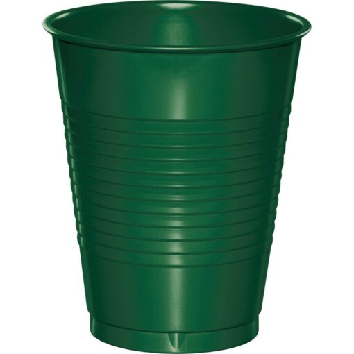 H Green Cups Plastic 16Oz 20Ct