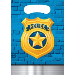 Police Party Loot Bags 8CT