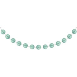 Fresh Mint Mini Honeycomb Garland 9FT