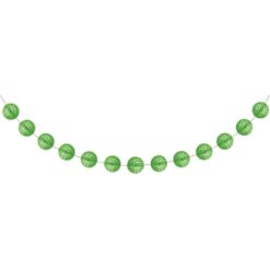 Fresh Lime Mini Honeycomb Garland 9FT