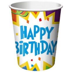 Birthday Blast Cups Hot/Cold 9OZ 16CT