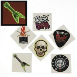 Glow-In-The-Dark Rock Star Tattoos