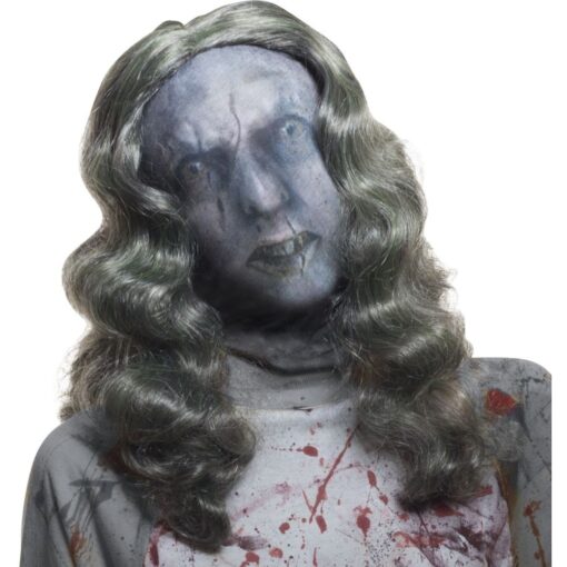 Zombie Mask W/Wig Female