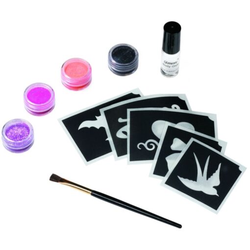 Princess Glitter Tattoo Kit