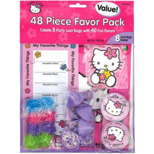 Hello Kitty Favor Pack 48Pcs