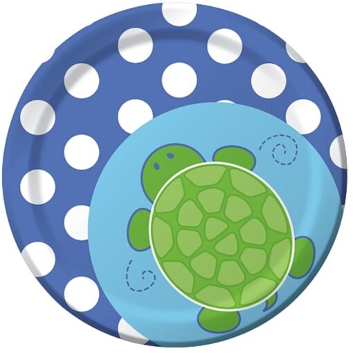 Mr Turtle Plates 7&Quot; 8Ct