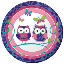 Owl Pal Plates 7" 8CT