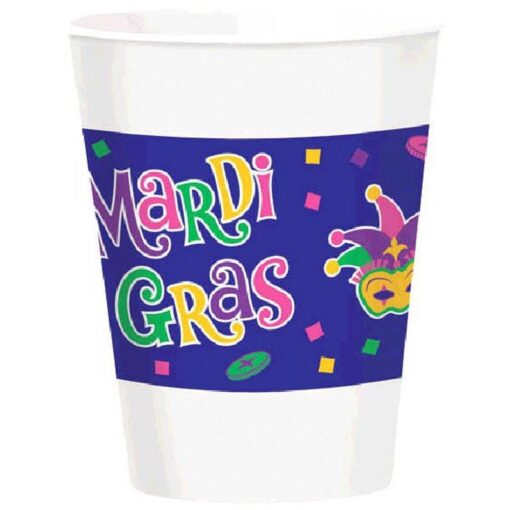 Mardi Gras Party Cups 14Oz 25Ct