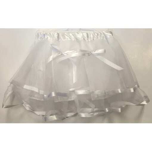 Tutu, White W/White Trim