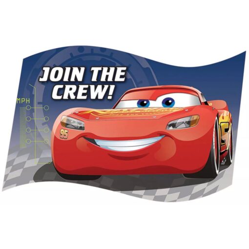 Cars 3 Postcard Invitations