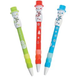 Snow Man Merry Christmas Pen