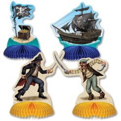 Pirate Playmates Honecomb Decor