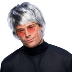 Pop Star Wig Dark Grey