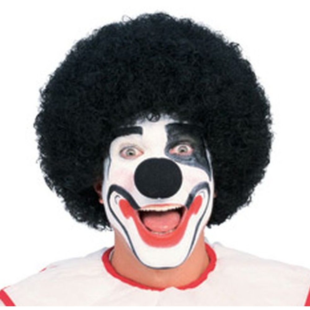 clown black hair