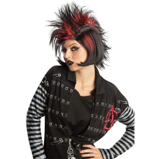 Rock It Wig Black/Red