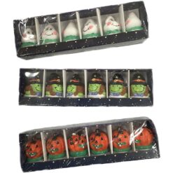 Halloween Tealight Candles Astd 6CT