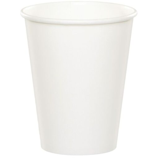 White Cups Paper 9Oz 24Ct