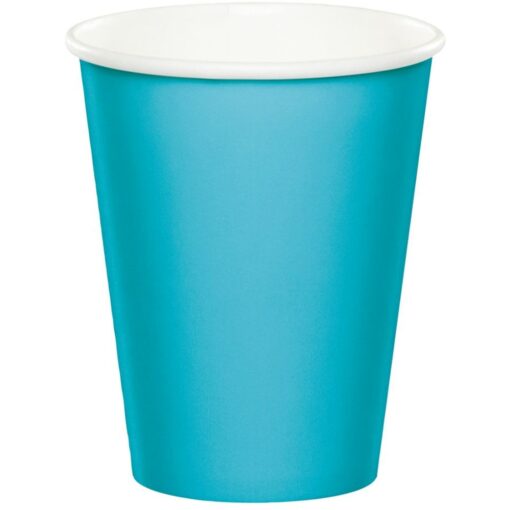 Bermuda Blue Cups Paper 9Oz 24Ct