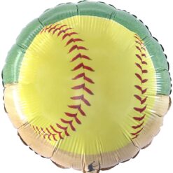 18" RND Fastpitch Foil Balloon