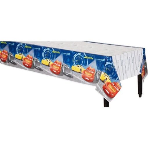 Cars 3 Tablecover Plastic 54X96