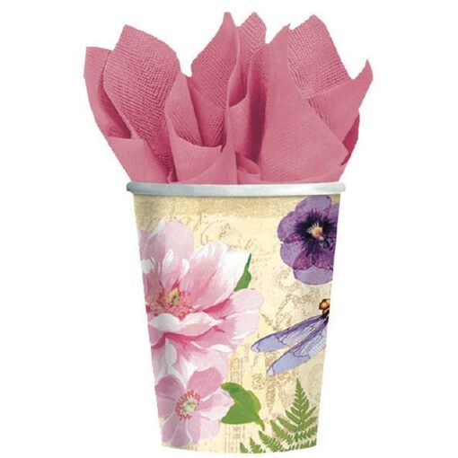 In The Garden Cup Hot/Cold 9Oz 8Ct